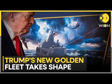 US Navy to Build Trump-Class Battleships, Golden Fleet Unveiled | WION