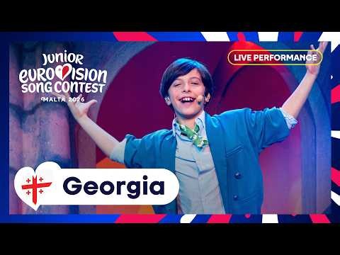 Davit Lomidze - Sun on the Rooftops (LIVE) | Georgia 🇬🇪 | Junior Eurovision 2026 | #JESC2026