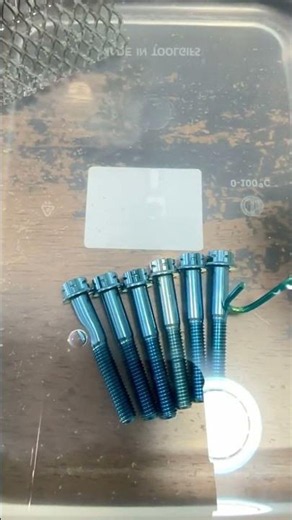 Titanium Changes Color By Using Electricity