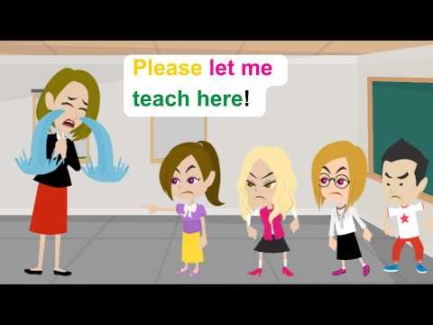 Ella objects to her mother being a teacher - Comedy Animated Story - Ella English