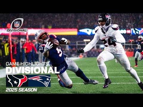 Houston Texans vs New England Patriots Game Highlights | 2025 NFL Season Divisional Round