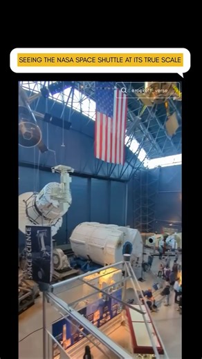 RocketVerse on Instagram: "The NASA Space Shuttle looks compact in launch videos, but in reality it was absolutely massive. Standing nearly 24 meters tall and stretching about 37 meters in length, the shuttle was closer in size to a commercial airliner than a spacecraft. With a wingspan of almost 24 meters, it wasn’t just built to go to space—it was designed to fly back and land like an airplane. This enormous size allowed it to carry astronauts, satellites, space station modules, and even entir