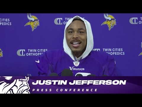 Justin Jefferson on Team's Energy after Bye Week, Chemistry with Kyler Murray, Fully Healthy Offense