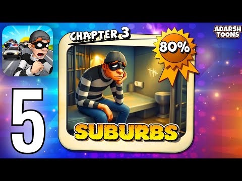 Robbery Bob: Idle Heist – Gameplay Walkthrough Part 5 – Cops vs Thief (Android & iOS)