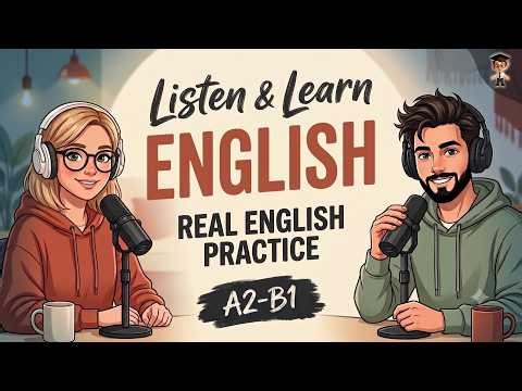 Learn English Just by Listening to This Real Conversation | English Podcast | A2-B1
