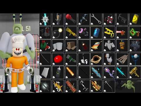 BARRY'S PRISON RUN! ALIEN BASE - All Items & Morphs Unlocked: Papa Pizza, Grumpy, Ani Tron & More