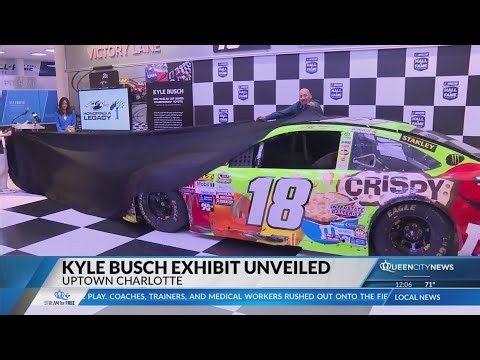 NASCAR Hall of Fame unveils new exhibit honoring Kyle Busch’s 25-year career