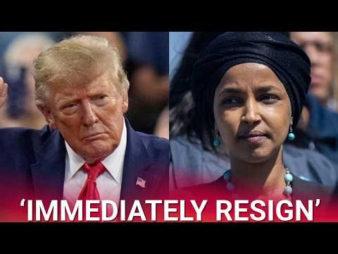 ‘IMMEDIATELY RESIGN’: Trump brutally tears into Ilhan Omar amid fresh controversy