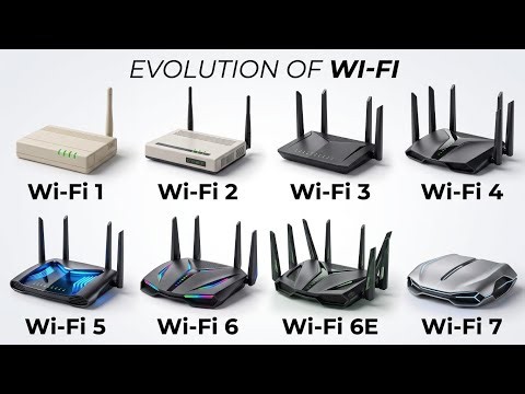 Every Wi-Fi Generation Explained: Wi-Fi 1 to Wi-Fi 7