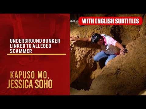 Underground bunker linked to alleged scammer (with English subs) | Kapuso Mo, Jessica Soho
