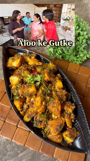 Aloo ke Gutke inspired with Sourav Joshi✨🥔🍃 #alookegutke #aloorecipe #pahadirecipe #souravjoshi