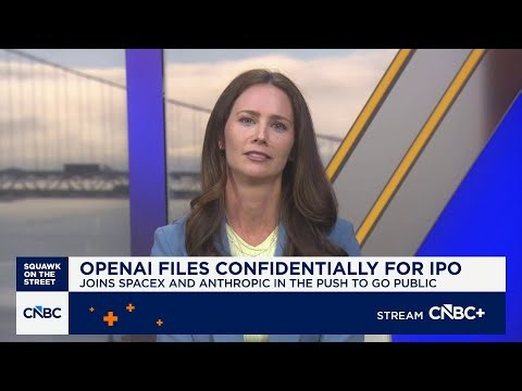 OpenAI files confidential S-1 with the SEC, says it has not decided on IPO timing yet