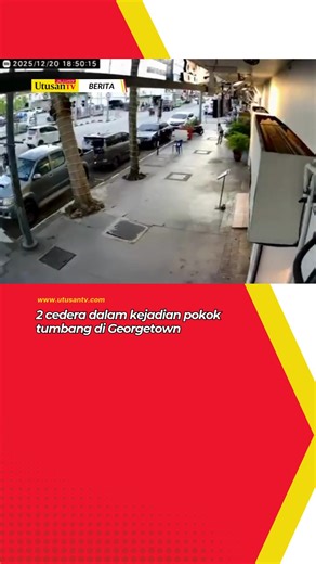 21 DIS 25: KEJADIAN pokok tumbang yang berlaku di Jalan Penang, Georgetown, Pulau Pinang, malam tadi telah mengakibatkan seorang penunggang dan pembonceng motosikal cedera ringan. Penolong Pengarah Bahagian Operasi Kebombaan dan Penyelamat JBPM Pulau Pinang, John Sagun Francis berkata, kejadian berlaku kira-kira 7.18 malam selepas pihaknya menerima panggilan kecemasan. Klik kotak hijau untuk berita lanjut 📰 #trendingnewsmalaysia #beritaditiktok #fyp #pokoktumbang #motosikal