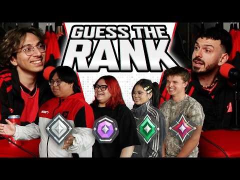 Sentinels Guess YOUR Valorant Rank (IRL)