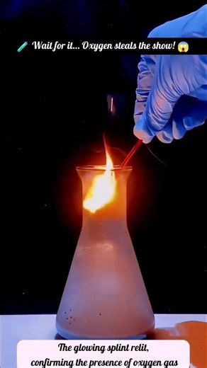 O2 released from MnO2 &H2O2– Fun of chemistry ⚗️ #chemistry #chemistryviews #experiment #practical