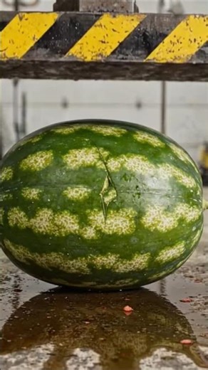 “Watermelon Explosion 😳🍉 (So Satisfying!)” #automobile #shorts