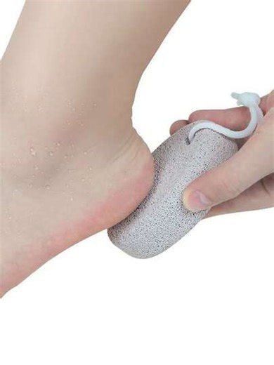1-2pcs Volcanic Rock Foot Scrubber, Professional Foot Care Pumice Stone To Remove Dry Skin, Calluses And Dirt. Can Be Used During Bathing, Foot Soaking Or SPA Massage. Foot/Body Care Tool; Health Product; Body Cleansing Tool; Bathroom Accessory; Salon-Grade Foot Scrubber, Callus Remover, Double-Sided Foot File, Volcanic Rock Scrub, Hand And Body Callus Remover, Personal Hygiene Item | SHEIN