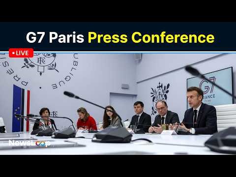 🔴LIVE | G7 Ministers Meet In Paris As Eléonore Cariot Speaks