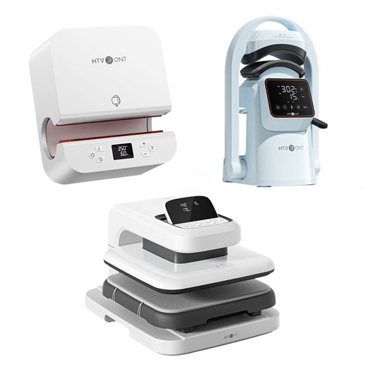 [Machine Bundle] HTVRONT Auto Heat Press 2 + HTVRONT Tumbler Heat Pres