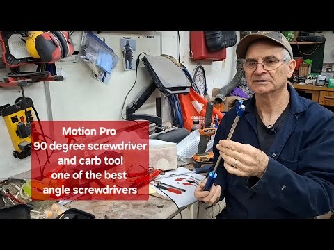 Motion Pro 90 degree screwdriver - carb tool . A must have
