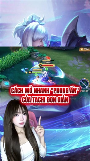 Cách Mở Nhanh Phong Ấn Của Tachi Trong Liên Quân