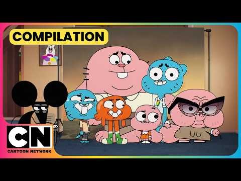 The Wattersons Are Finally In One Picture📸👨‍👩‍👧‍👦| The Wonderfully Weird World Of Gumball⚽Cartoon