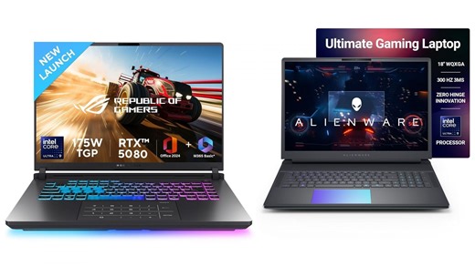 ASUS ROG Strix G16 vs Alienware 18 Area-51: Should you pay the premium for the Alienware laptop?