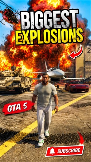 GTA 5 Biggest Explosions 💥 #gta5