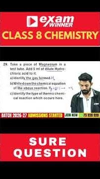 1 minute 1 question | Class 8 | Basic Science