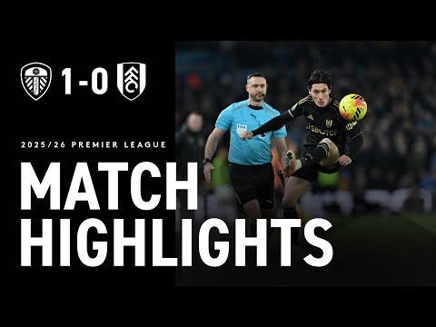 HIGHLIGHTS | Leeds 1-0 Fulham | Winning Run Comes To An End 😞