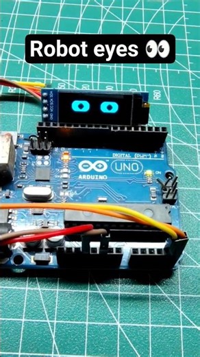 Arduino Emo Robot Eyes 👀 | 10 OLED Animation Modes 🤖