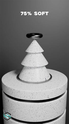 0% vs 100% Torus 3D Soft Body Simulation