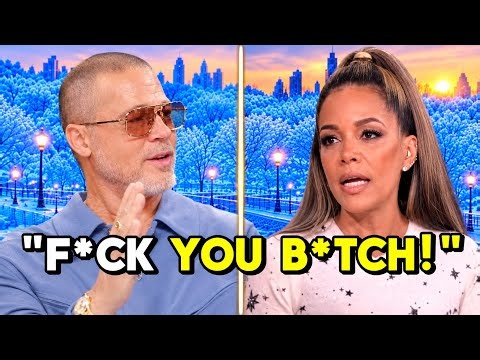 Brad Pitt Walks Off The View After Sunny Hostin Pushes Too Far