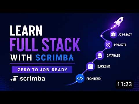 Getting Started with Scrimba - Full Stack Developer Path