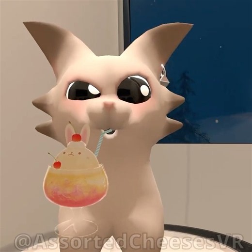 Car Sips On The Cream! 🐈 🍨- VRChat Funny Moments (Garn47)