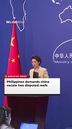 Philippines Tells China to Vacate Two Key West Philippine Sea Reefs
