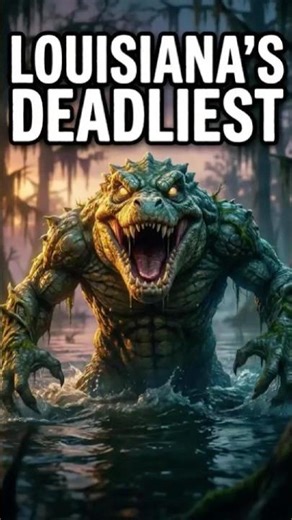 Louisiana’s Deadliest Creatures: Top 3 Threats Hiding in the Swamp #facts #deadlist #louisianaswamps