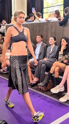 Gigi Hadid's Miu Miu Runway Outfit Costs $5,000 💎 #hadid