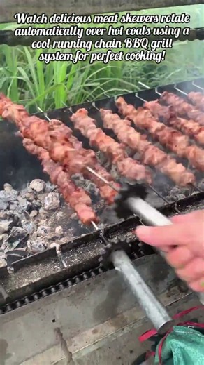Amazing Automatic Chain Grill System For Delicious BBQ