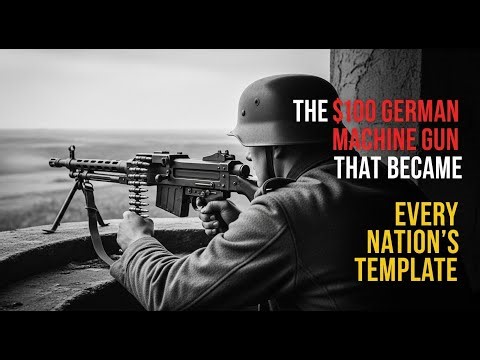 Built for $100 — The German Gun That Redefined Every Army