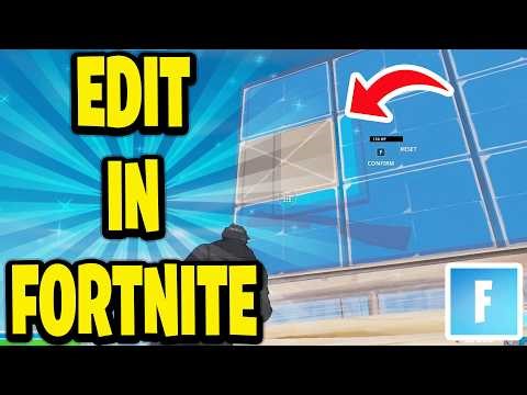 How To Edit In Fortnite
