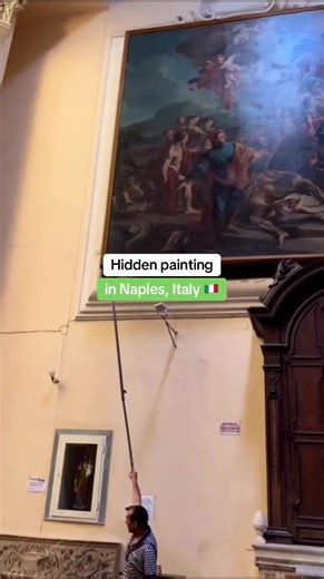 Hidden Fresco Discovery in Naples' San Giorgio Maggiore