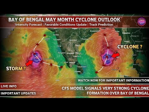 May Month Cyclone Outlook: CFS Model Signals Very Strong Cyclone Formation In Bay Of Bengal