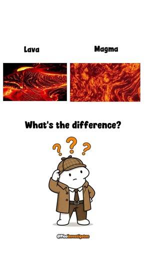 Lava & Magma: What is the difference? #education #learning #learnenglish #DidYouKnow #facts