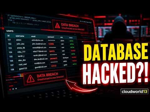 DATABASE HACKED?! 😨 How Hackers Steal Your Data (SQL Injection)