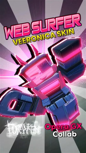 Web Surfer Veeronica Skin Showcase! (OPERA GX COLLAB) | Forsaken