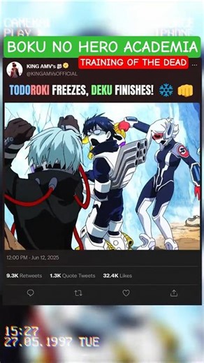 TODOROKI FREEZES, DEKU FINISHES! ❄️👊 | #myheroacademia #edit #mha #amv #anime