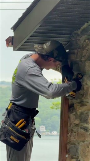 Copper Downspout Installation | Gutter Installation in New York State