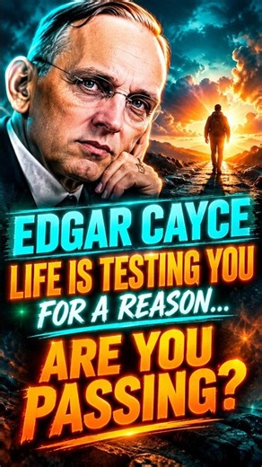 Edgar Cayce: Life Is Testing You for a Reason… Are You Passing? #EdgarCayce #SpiritualWisdom #Shorts
