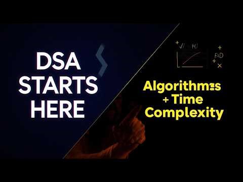 Start DSA the RIGHT Way | Algorithms + Time Complexity in Python | DSA in Python #1